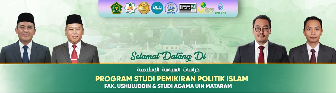 Spanduk beranda Prodi Pemikiran Politik Islam